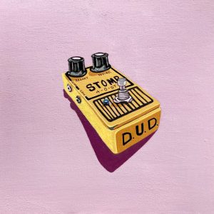 4-OCLOCK-STOMPBOX-12x1222-acrylic-on-birch-panel-