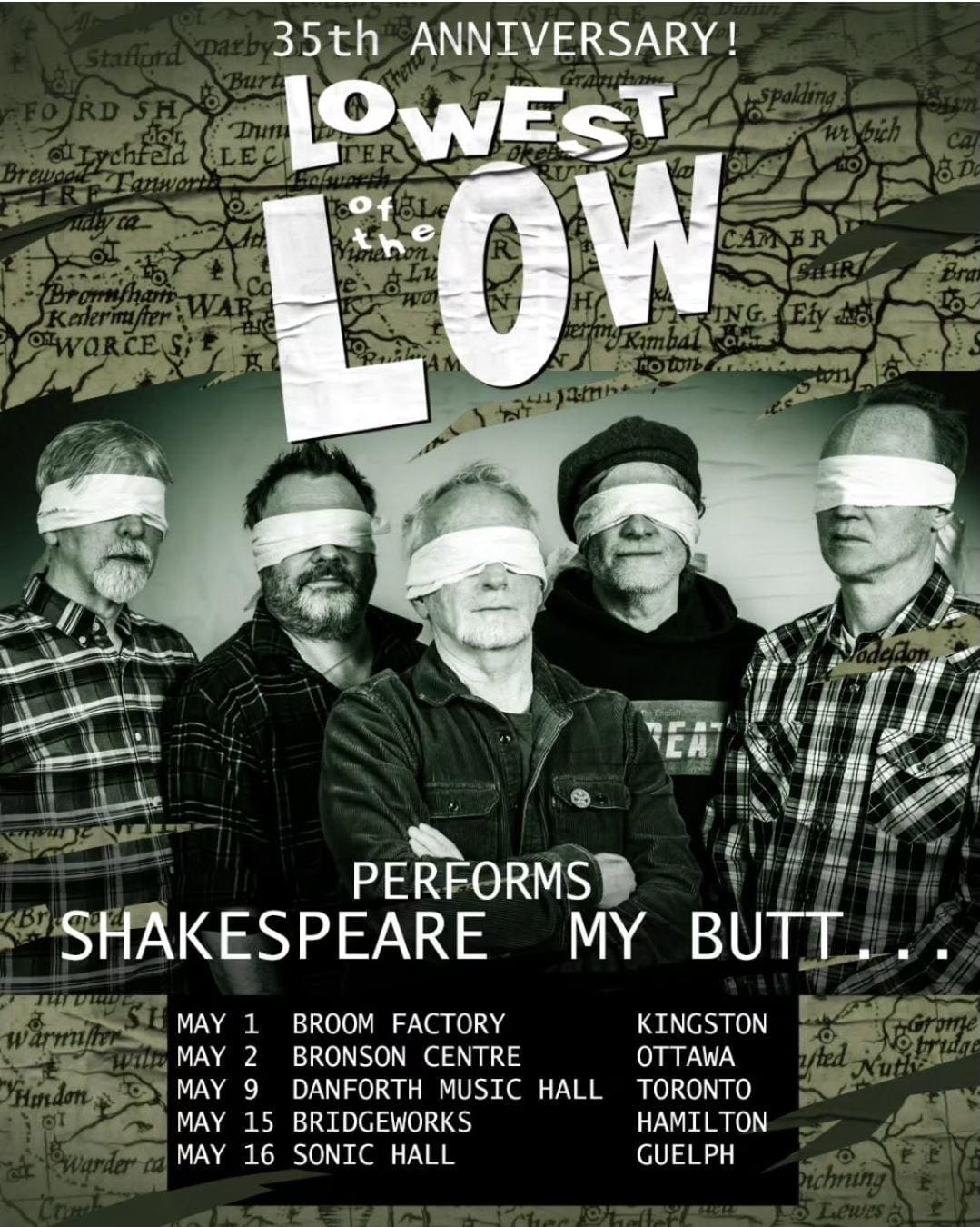 Lowest of the Low Spring Tour Banner